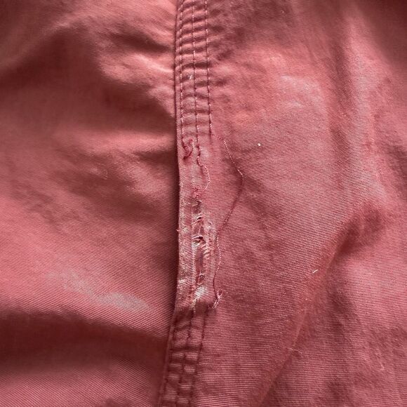 Vintage 90s Patagonia Belted River Shorts Baggies Swim Trunks Red Mens Large 5" - Picture 8 of 8